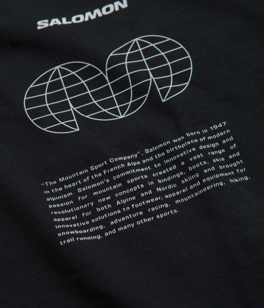 Salomon Men's Globe Graphic T-Shirt - Stylish Casual Tee for Men