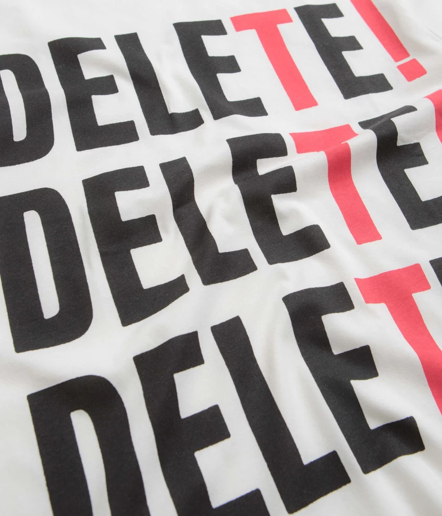 "The Trilogy Tapes Delete T-Shirt for Men - Limited Edition Streetwear Tee"