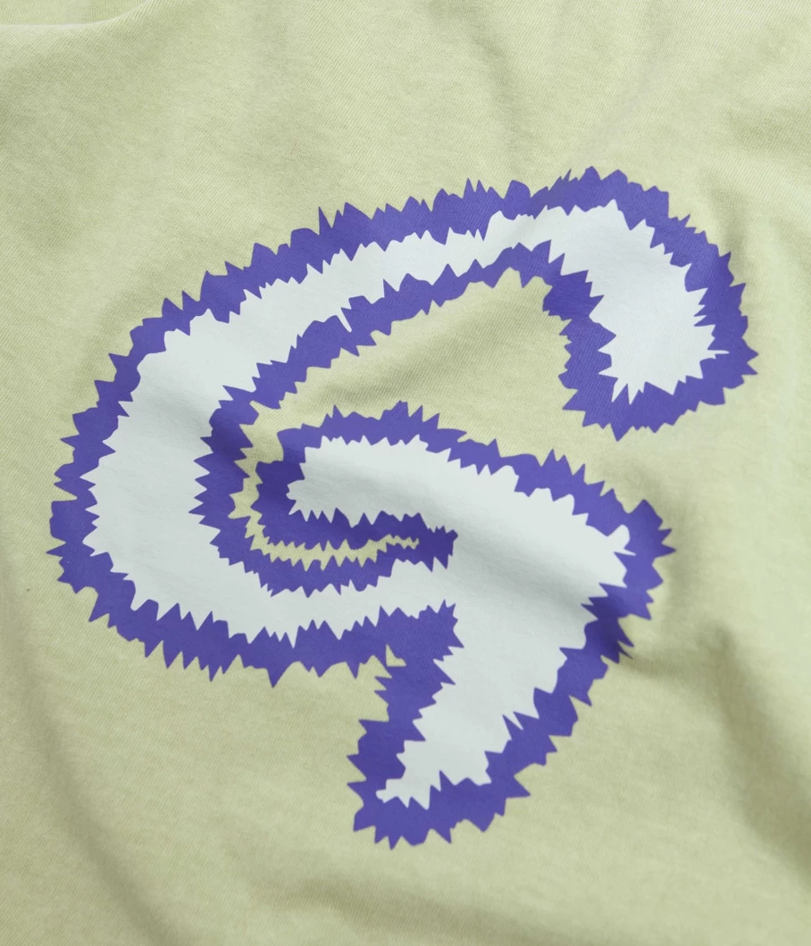 Gramicci Men's Fuzzy G-Logo Cotton T-Shirt - Comfortable Casual Tee for Everyday Wear