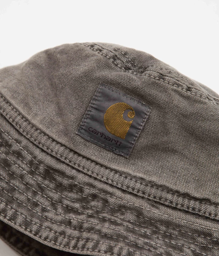 Carhartt Men's Bayfield Water-Resistant Canvas Bucket Hat for Outdoor Work and Casual Wear