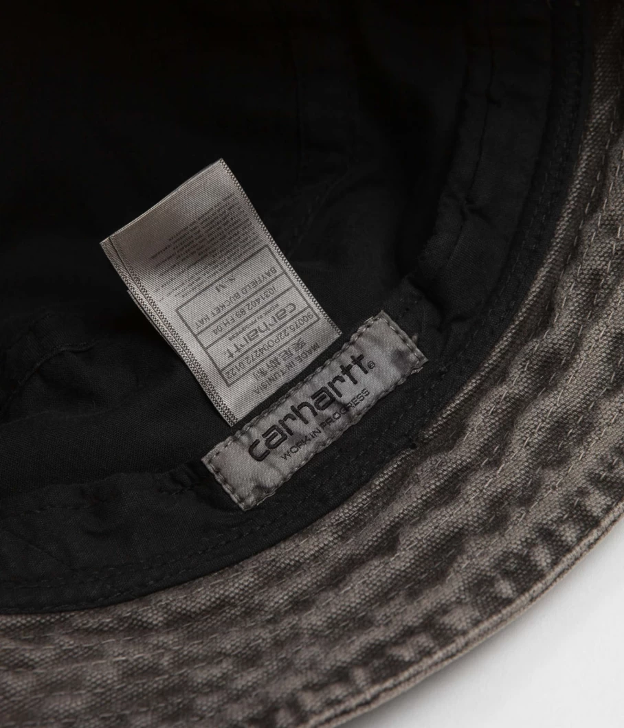 Carhartt Men's Bayfield Water-Resistant Canvas Bucket Hat for Outdoor Work and Casual Wear