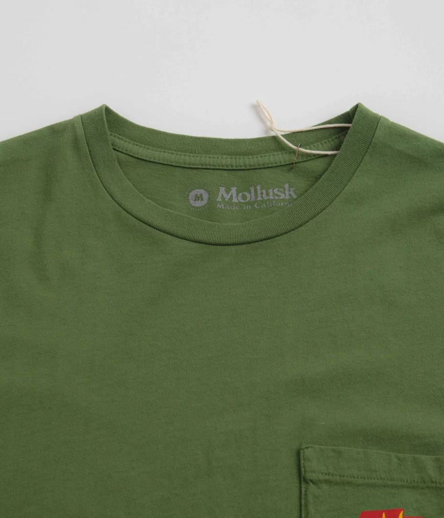 Mollusk Men's Volta Graphic T-Shirt - Casual Short Sleeve Cotton Tee