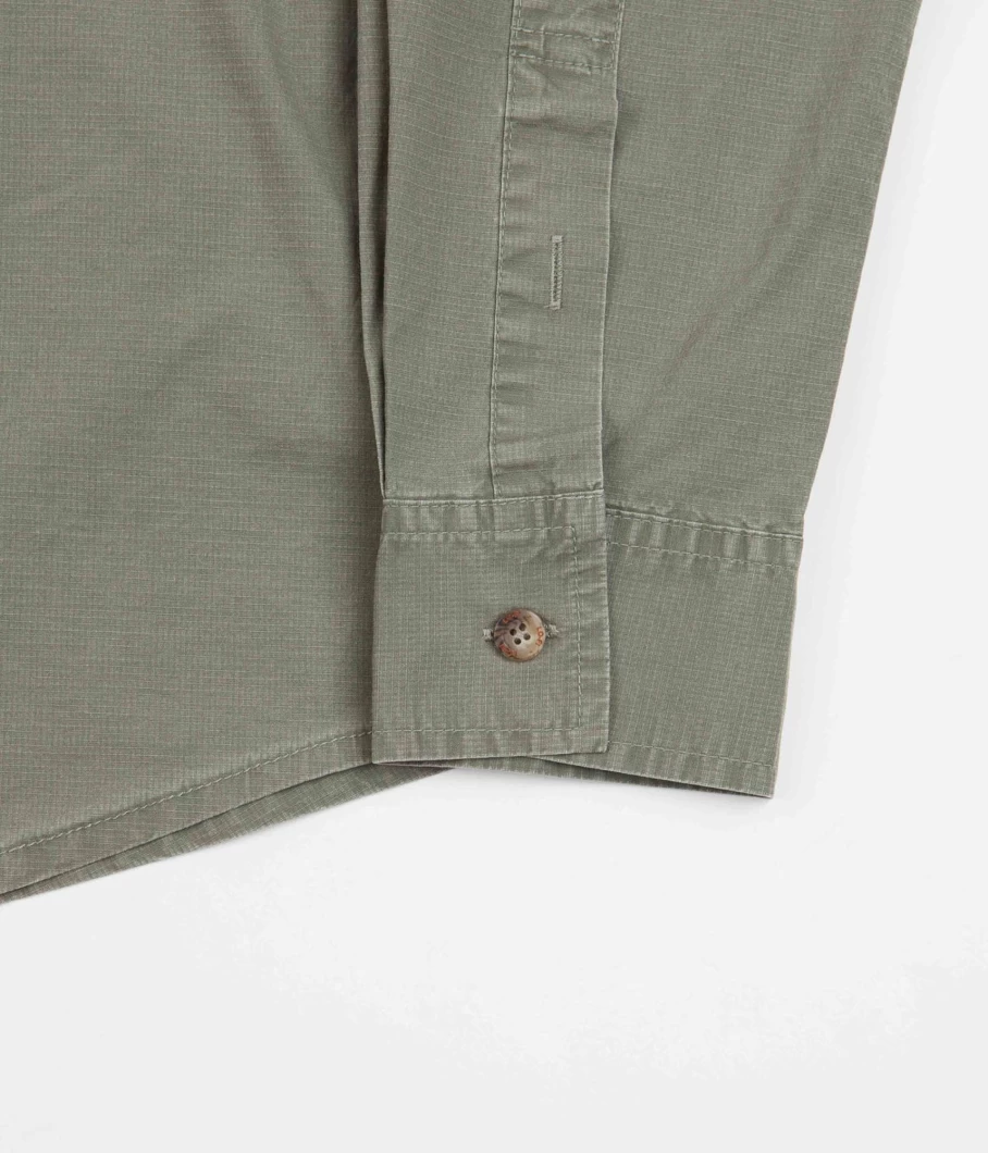 Lo-Fi Men's Ripstop Shirt - Lightweight Durable Antenna Design Casual Top