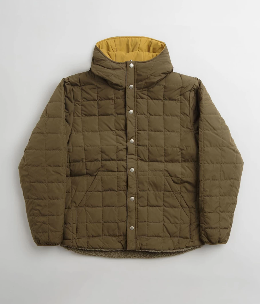Taion Men's Reversible Hooded Down Jacket - Lightweight Warm Winter Coat