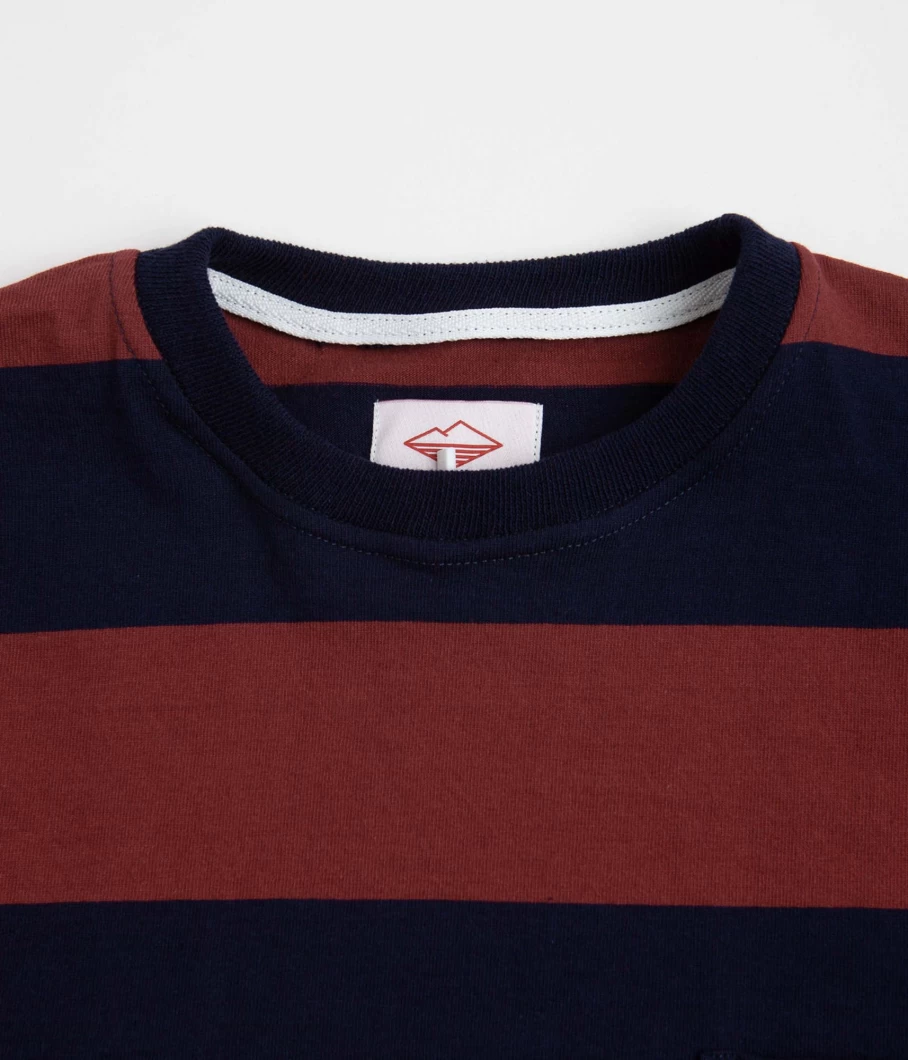 Battenwear Men's Pocket Rugby Shirt - Classic Vintage Style T-Shirt for Men