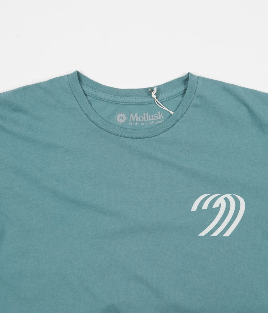 Mollusk Men's Team Graphic Cotton T-Shirt - Casual Crewneck Tee for Men