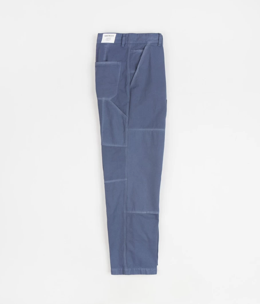 Norse Projects Lukas Tab Canvas Pants for Men - Classic Casual Trousers