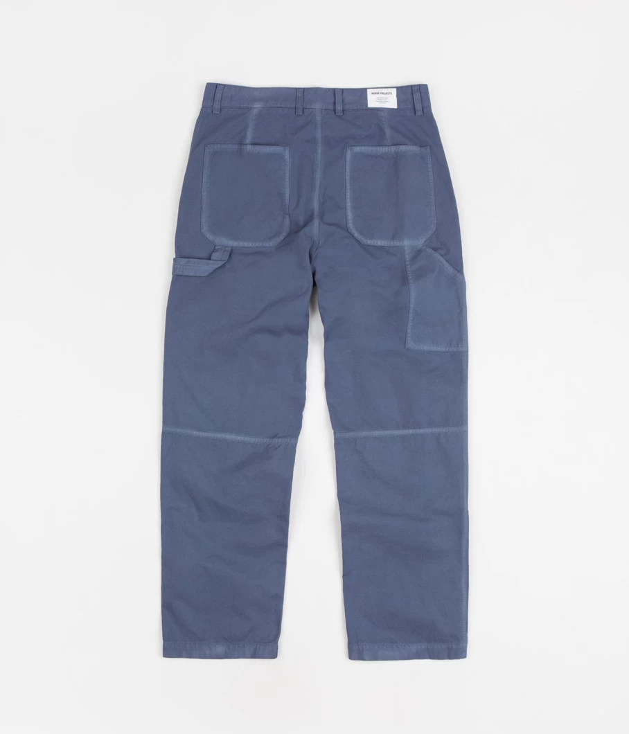 Norse Projects Lukas Tab Canvas Pants for Men - Classic Casual Trousers