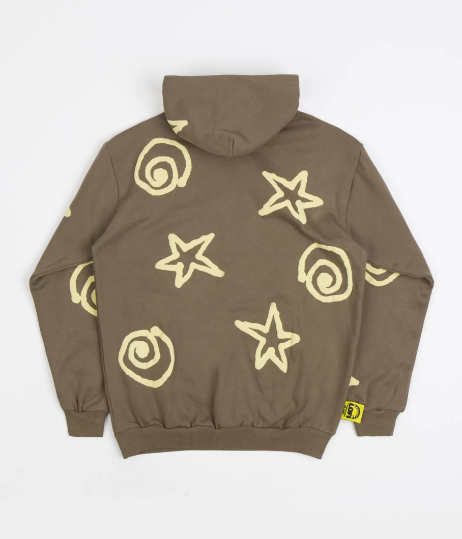 Lo-Fi Men's All Over Geometric Print Hoodie - Stylish Streetwear Pullover