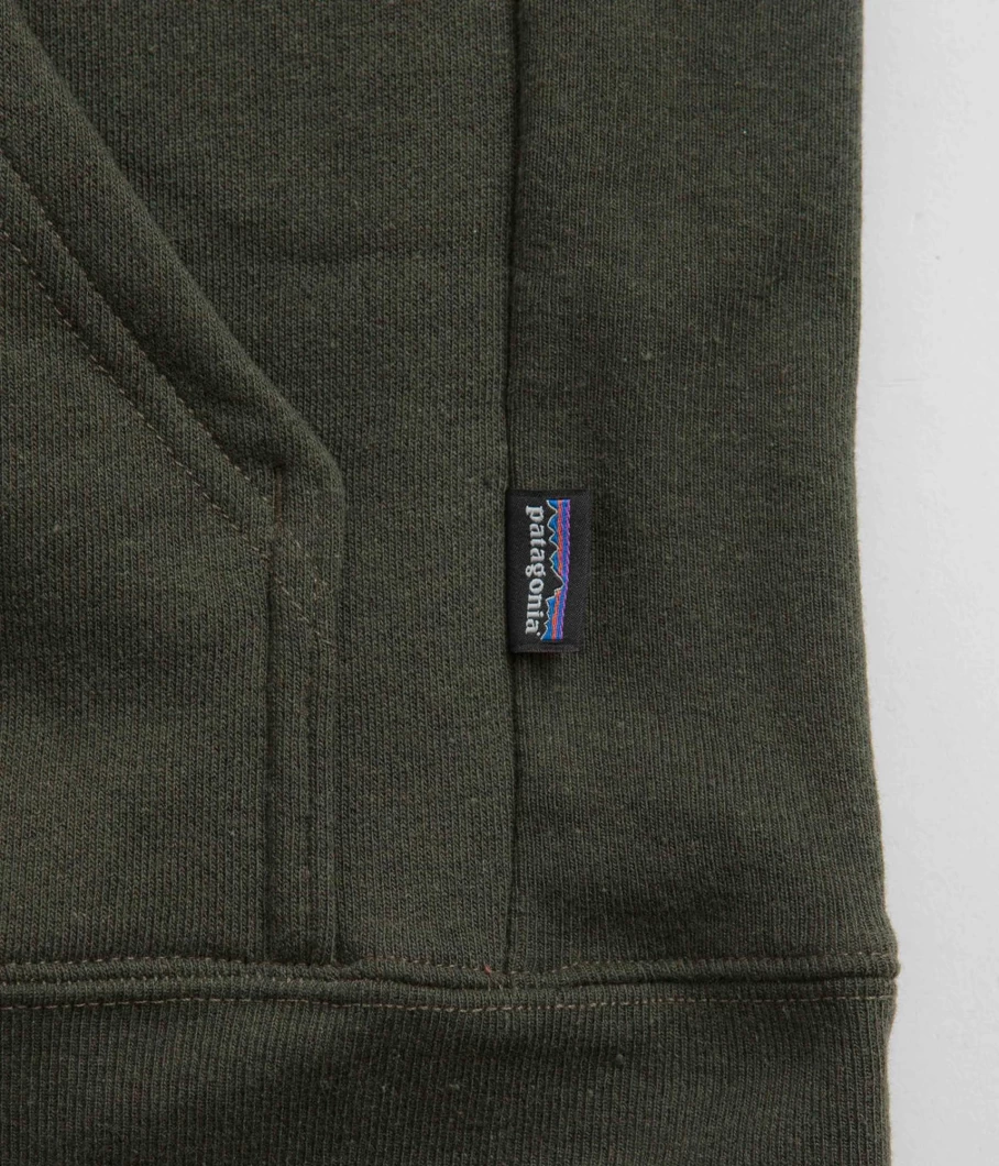 Patagonia Men's Fitz Roy Icon Uprisal Hoodie - Lightweight Water-Resistant Fleece Pullover for Outdoor Activities