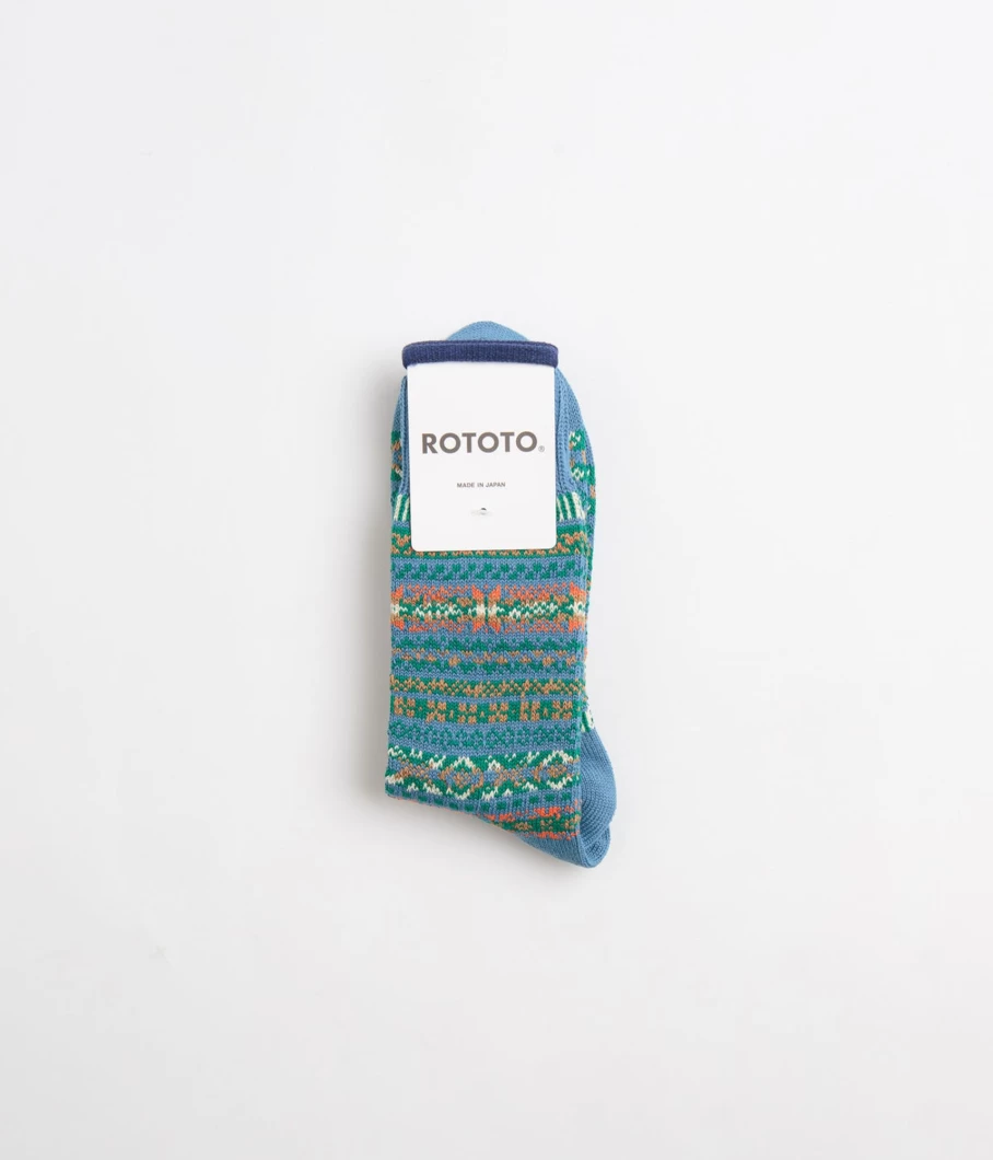 RoToTo Men's Stylish Patterned Socks - Comfortable & Fashionable Footwear for Men