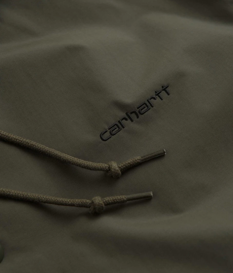 Carhartt Men's Hooded Coach Jacket - Durable Workwear Outerwear for Everyday Wear