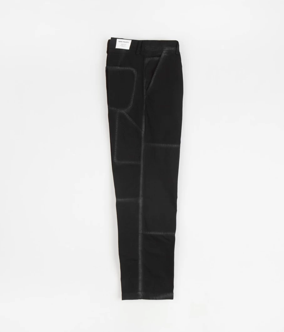Norse Projects Lukas Tab Canvas Pants for Men - Classic Casual Trousers with Side Tabs