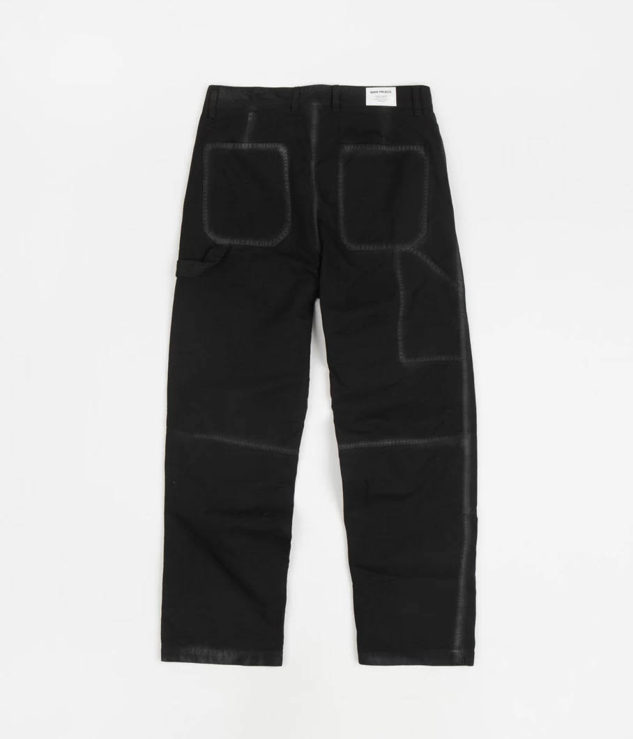 Norse Projects Lukas Tab Canvas Pants for Men - Classic Casual Trousers with Side Tabs