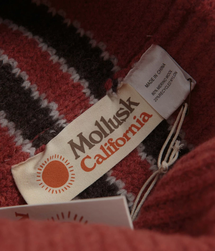 Mollusk Men's County Cork Beanie - Warm Wool Winter Hat for Men