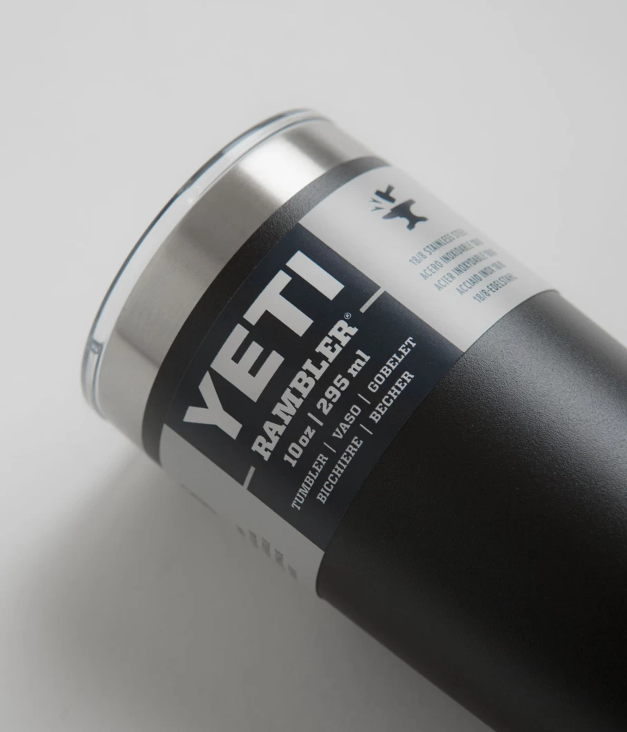 Yeti Rambler Tumbler V2 10Oz Stainless Steel Vacuum Insulated Travel Mug for Men