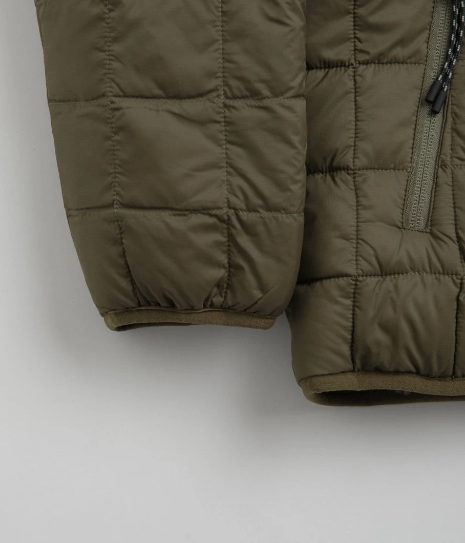 Taion Men's Reversible Down Hooded Jacket with Boa Closure System