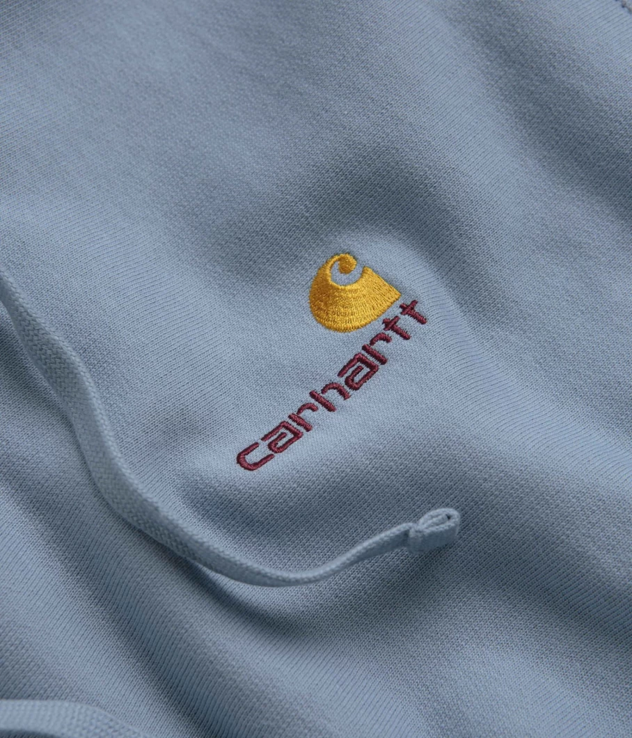 Carhartt Men's American Script Pullover Hoodie Sweatshirt