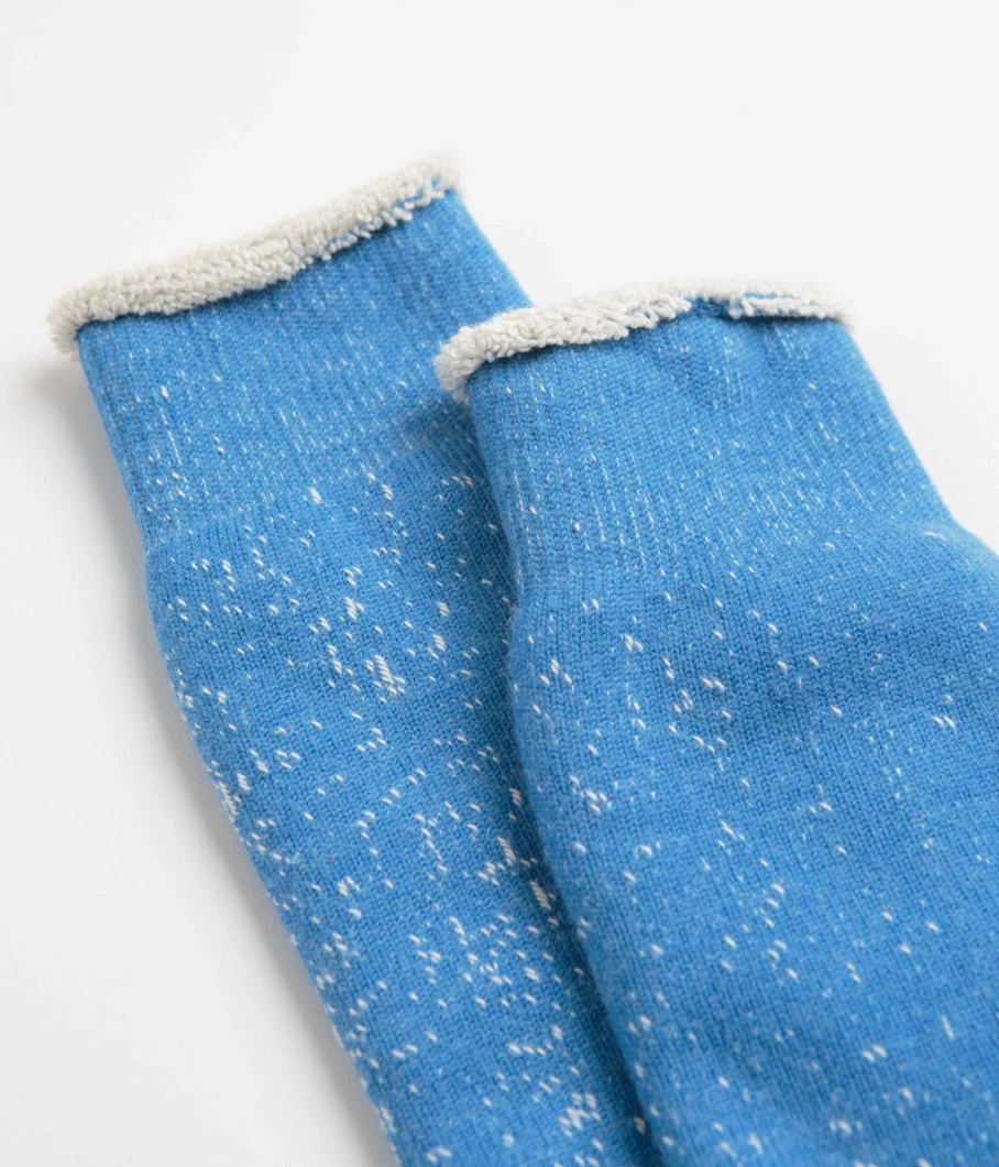 RoToTo Men's Double Face Crew Socks - Comfortable & Durable Casual Socks for Everyday Wear