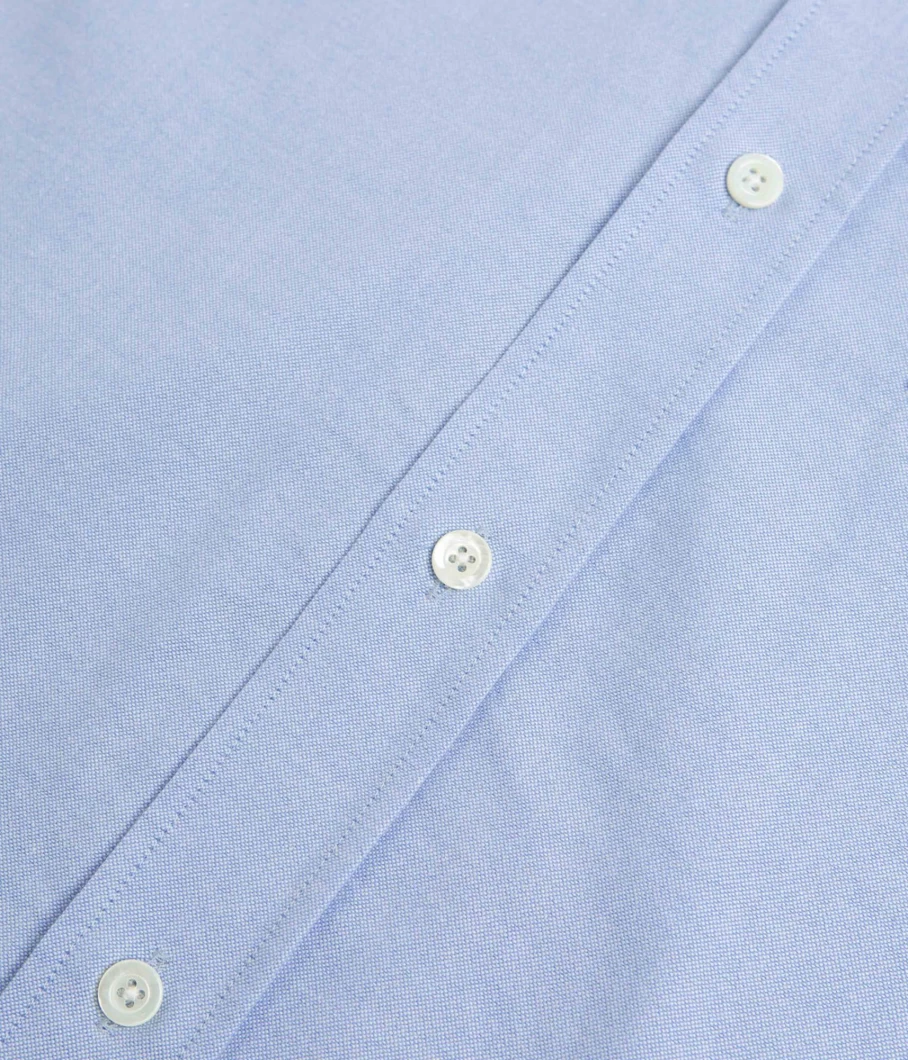 Norse Projects Men's Algot Organic Oxford Shirt with Monogram Design