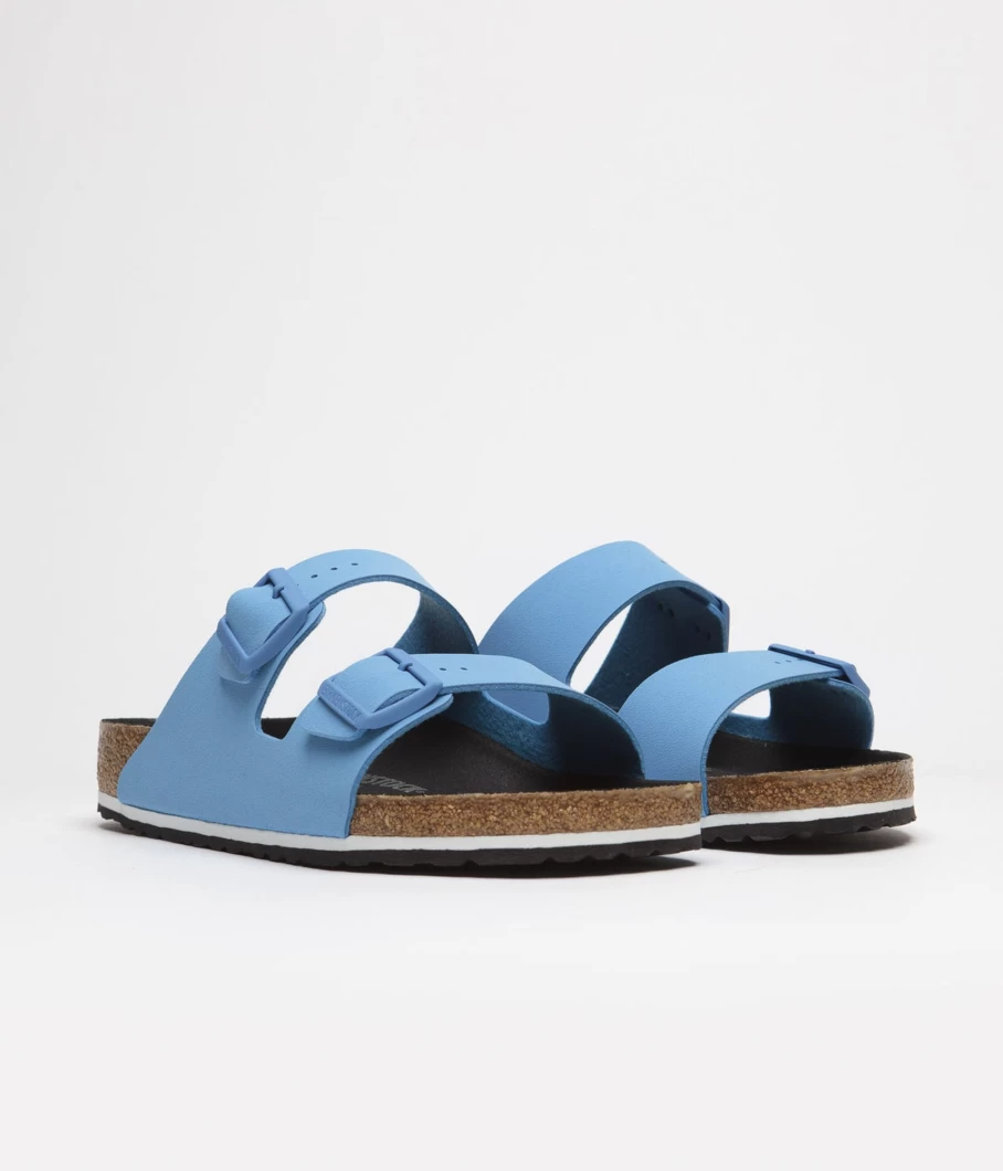 Birkenstock Arizona Soft Footbed Sandals for Men - Comfortable Two-Strap Cork Leather Slides