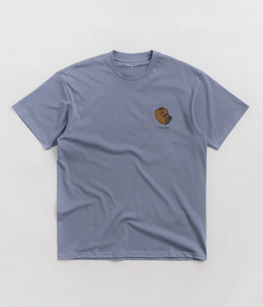 Carhartt Men's Diagram C Short Sleeve T-Shirt - Classic Fit Casual Crewneck Tee