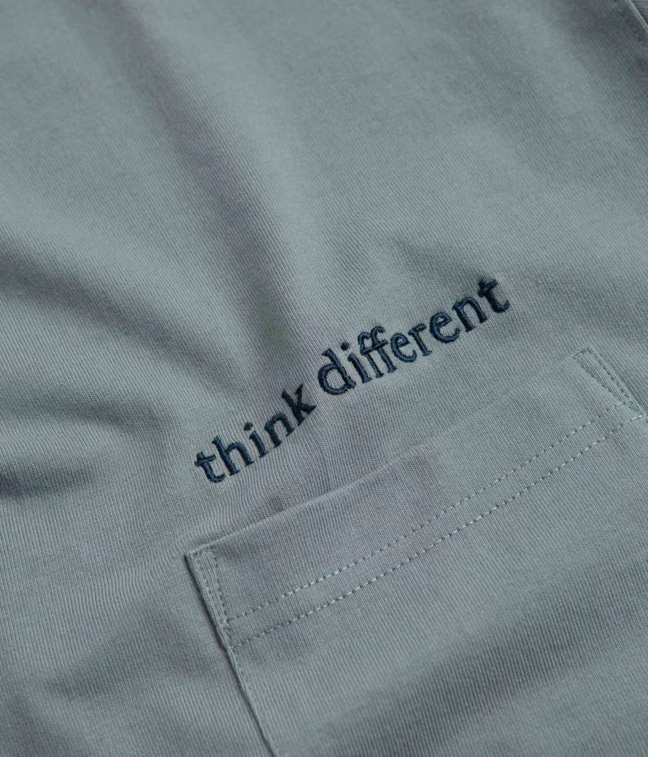 Workware Men's Think Different Heavyweight Cotton Pocket T-Shirt
