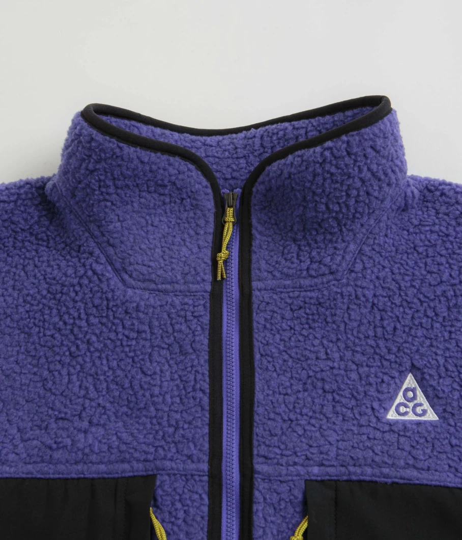 Nike ACG Men's Arctic Wolf Full Zip Fleece Jacket for Outdoor Activities