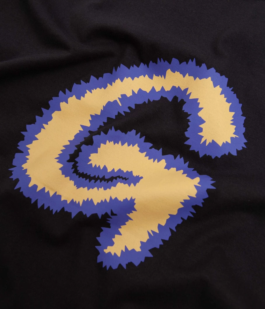 Gramicci Men's Fuzzy G-Logo Cotton T-Shirt - Comfortable Casual Tee for Everyday Wear