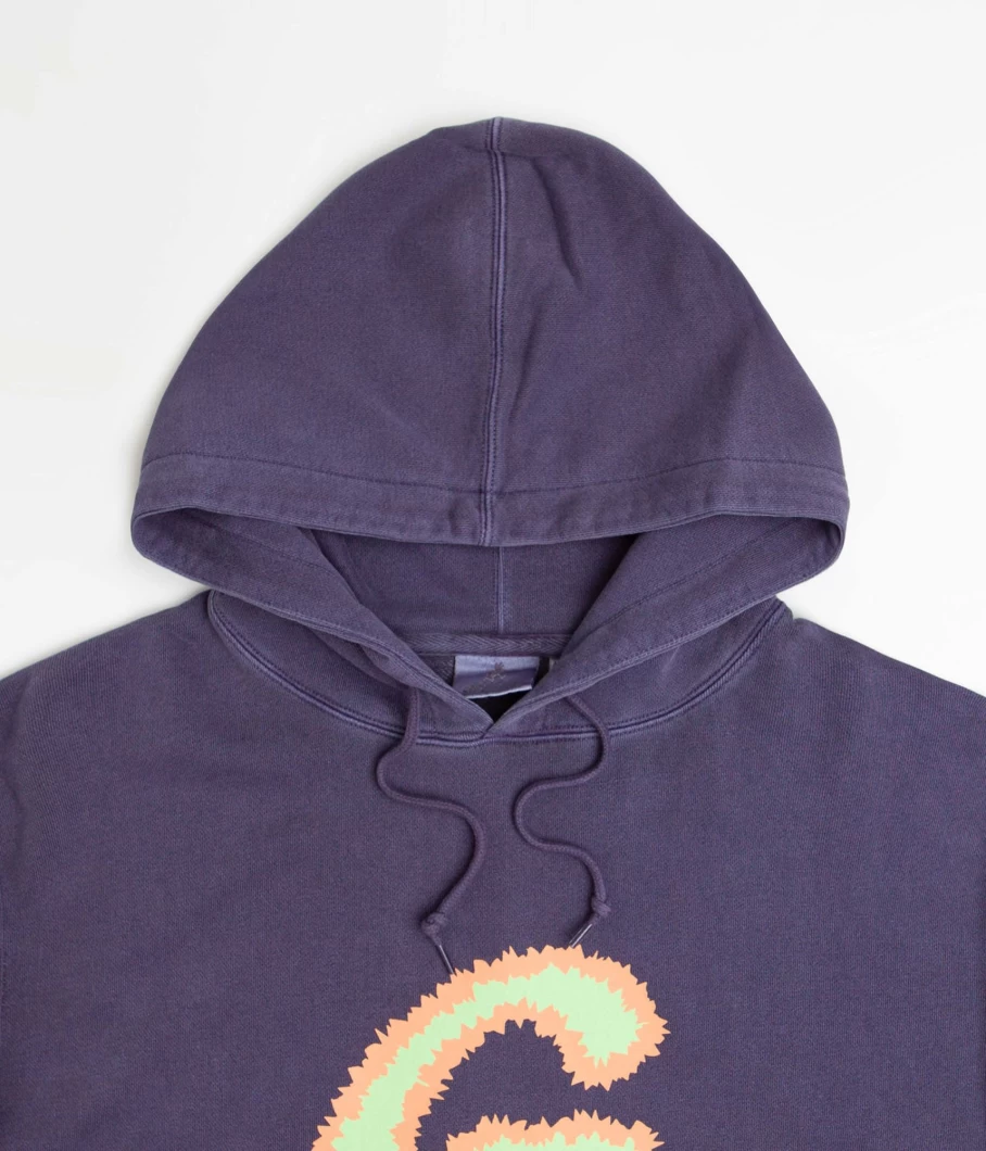 Gramicci Men's G-Logo Fuzzy Hoodie - Soft Pullover for Outdoor Comfort