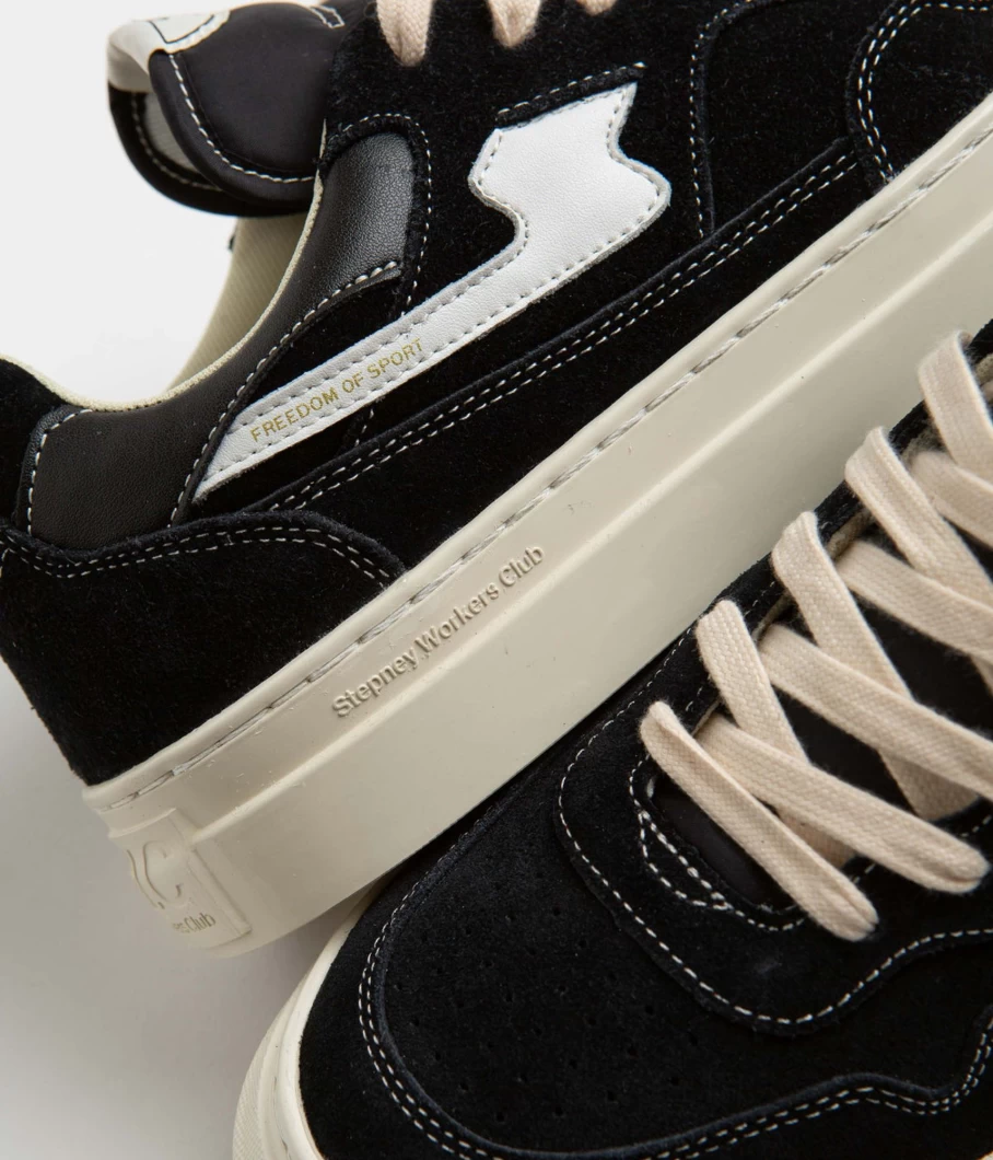 Stepney Workers Club Men's Pearl S-Strike Suede Sneakers
