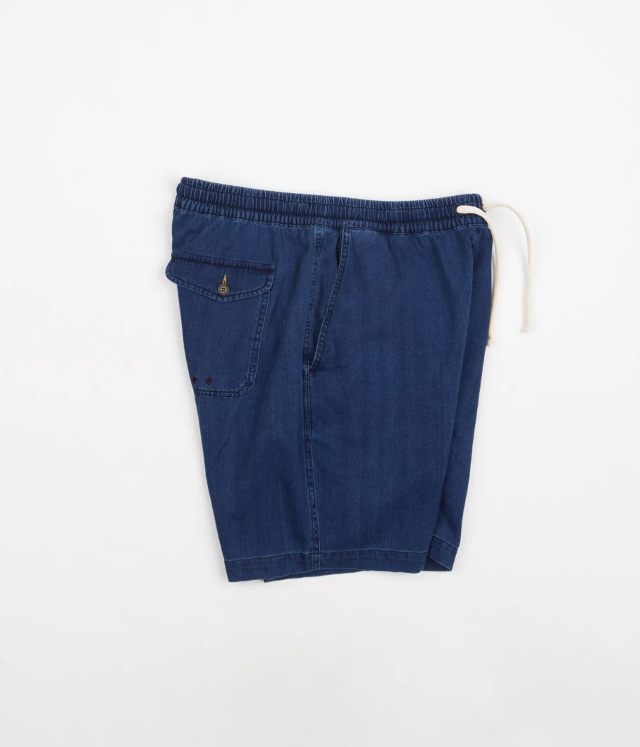 Universal Works Men's Beach Shorts - Comfortable Casual Summer Swim Shorts for Men