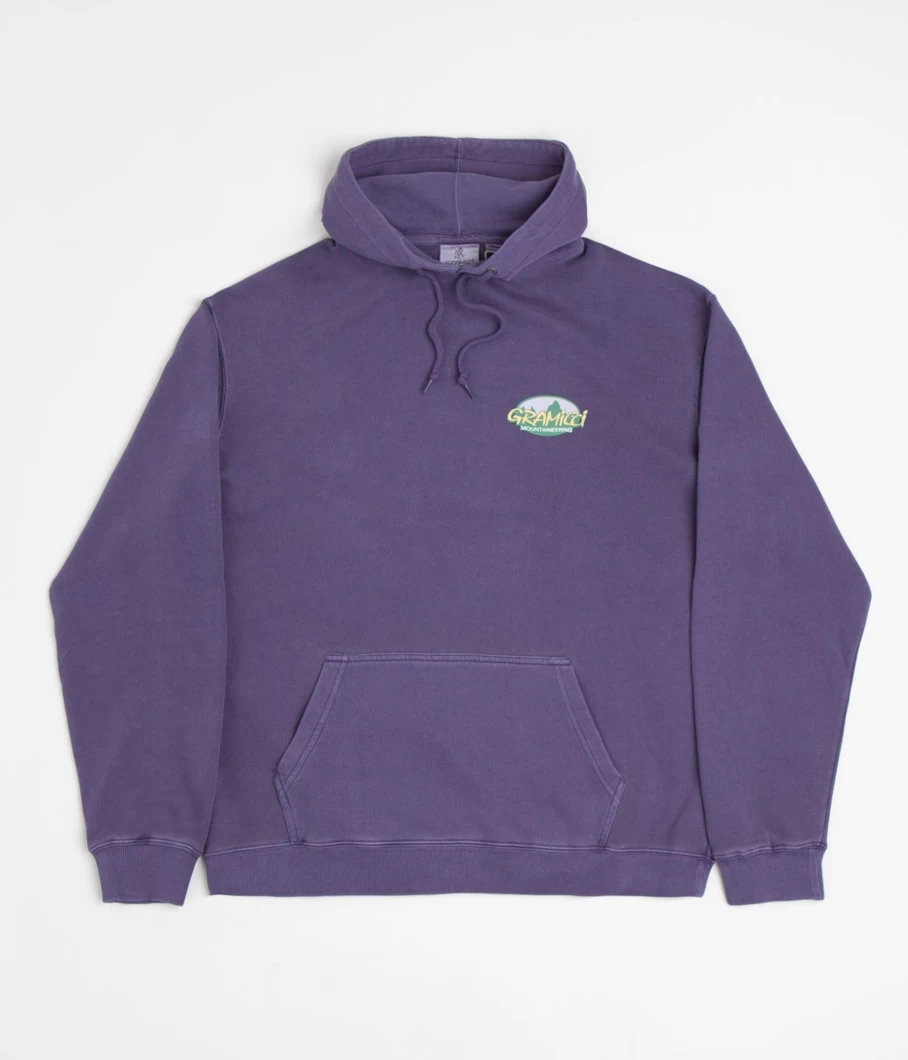 Gramicci Men's Summit Hoodie - Lightweight Outdoor Pullover with Hood for Hiking & Climbing