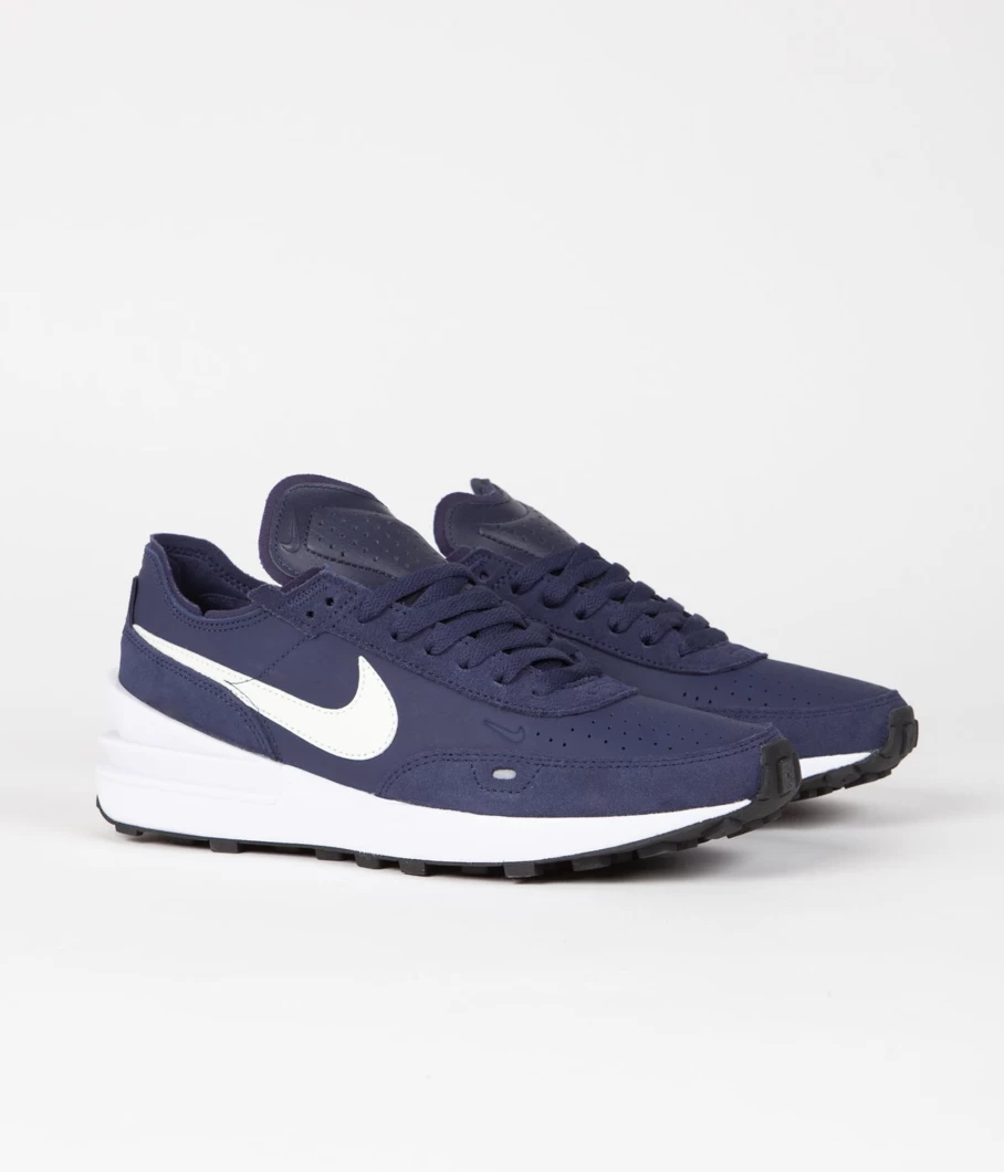 Nike Waffle One Leather Men's Sneakers - Lightweight Comfortable Running Shoes