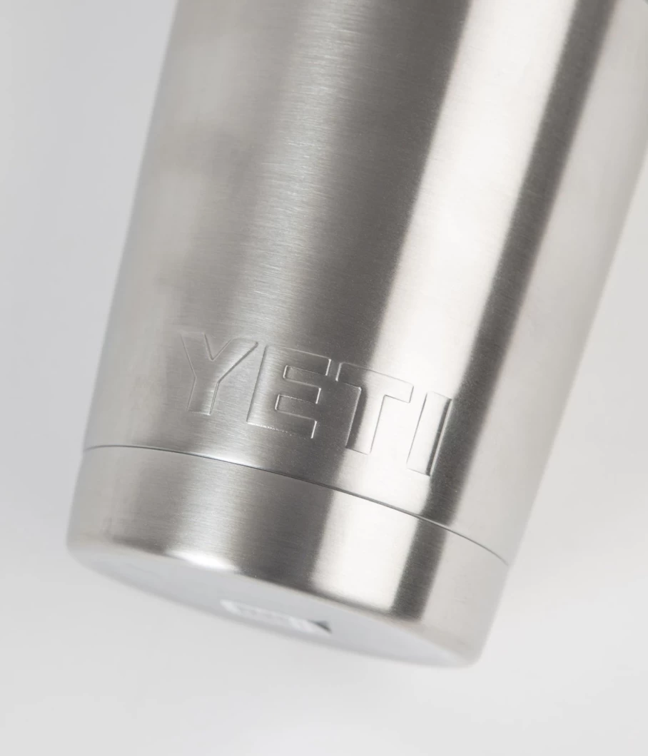 Yeti Rambler 20 oz Stainless Steel Tumbler - Insulated, Double-Wall Vacuum Cup for Hot & Cold Drinks