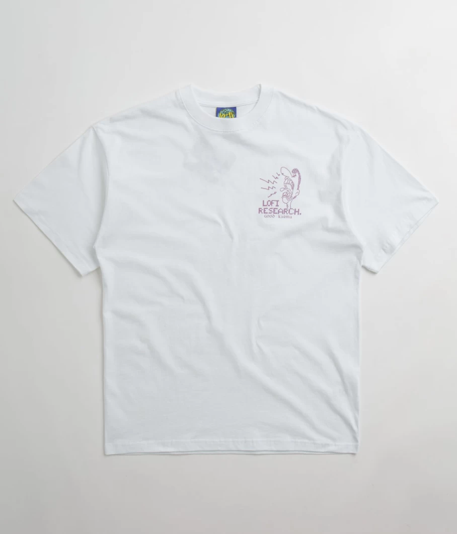 Lo-Fi Men's Good Karma Graphic T-Shirt - Casual Cotton Tee for Relaxed Style