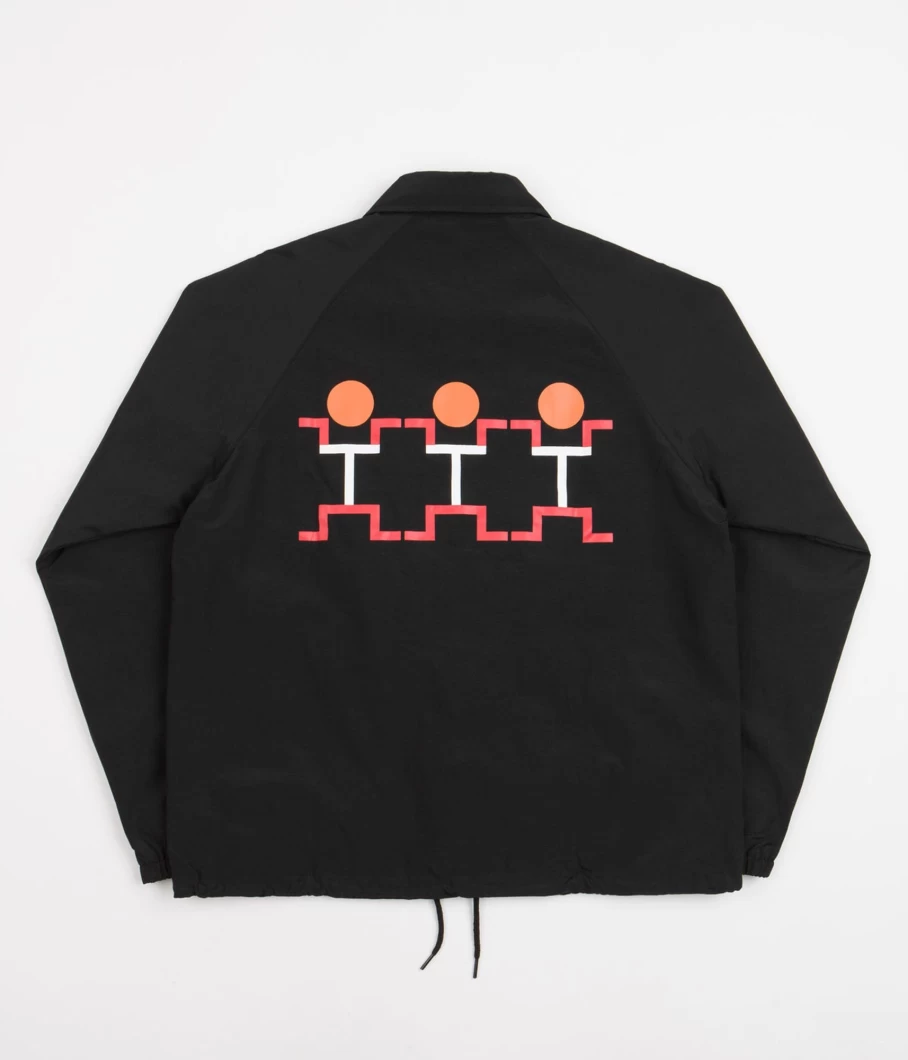 The Trilogy Tapes Men's Three People Coach Jacket - Vintage Style Streetwear