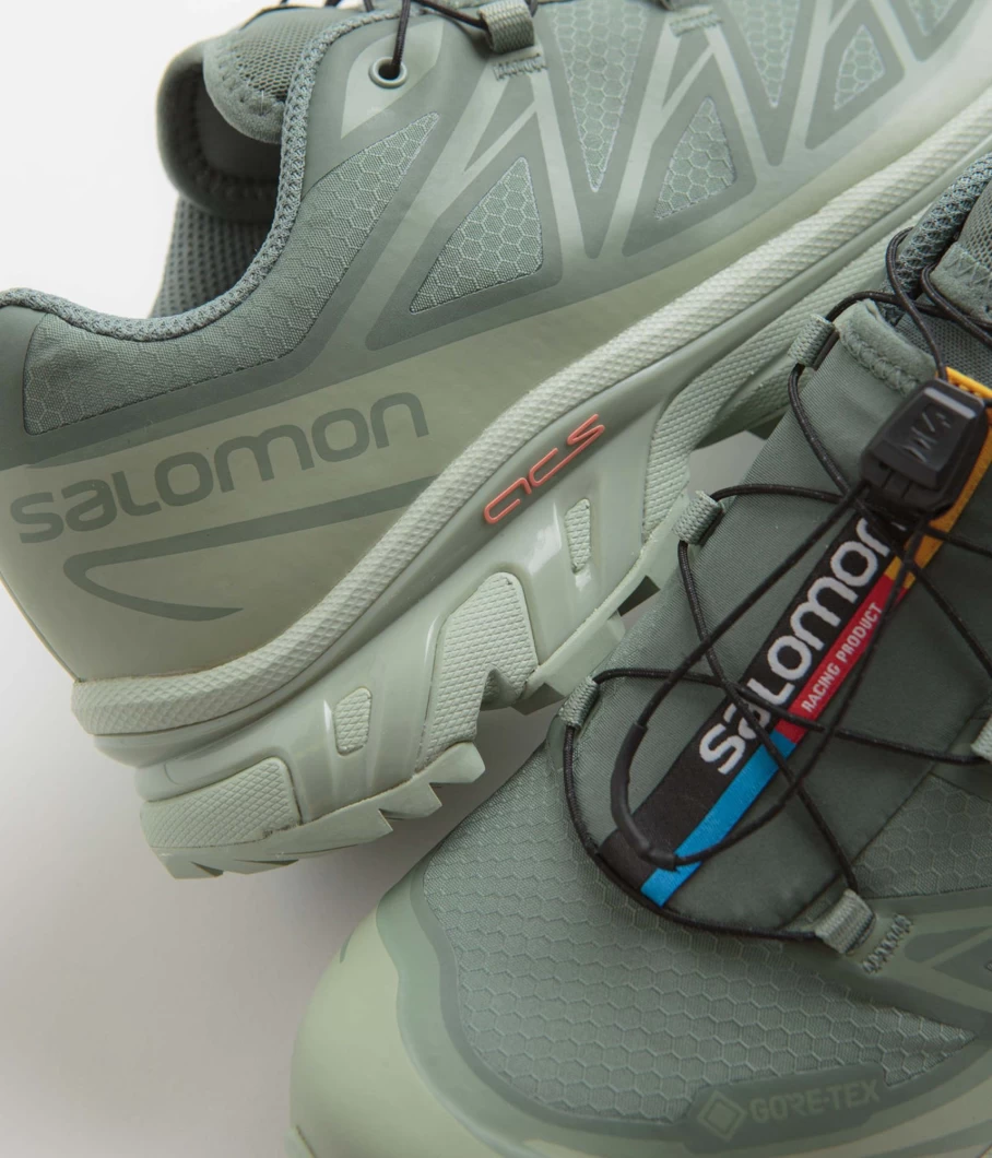 Salomon XT-6 GTX Men's Trail Running Shoes - Waterproof Hiking Sneakers for Outdoor Adventure