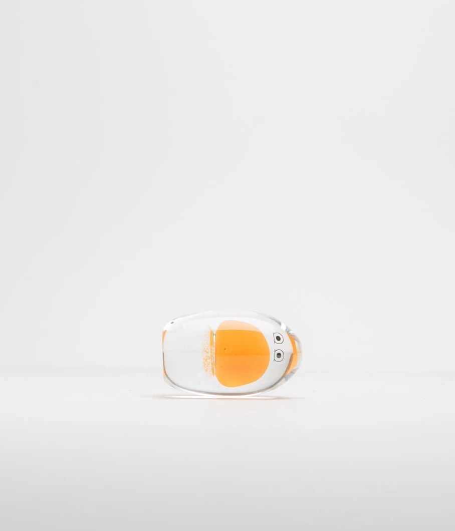 Studio Arhoj Crystal Blob Figurine - Handmade Art Glass Sculpture for Modern Decor