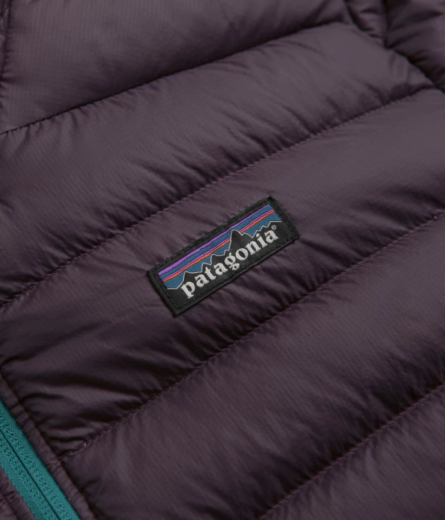 Patagonia Men's Netplus® Down Sweater Hooded Jacket - Lightweight Water-Resistant Insulated Coat for Outdoor Activities