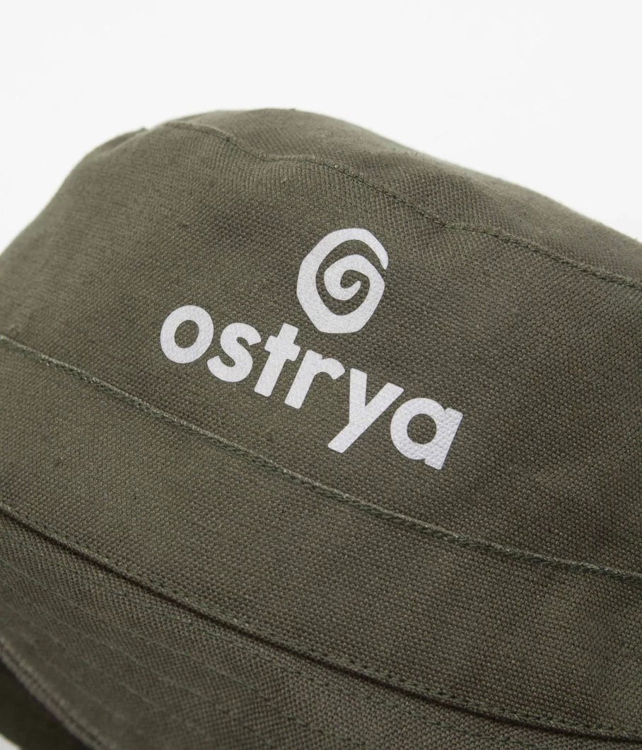 Ostrya Otis Men's Hemp Bucket Hat - Sustainable Natural Fiber Outdoor Sun Hat for Men