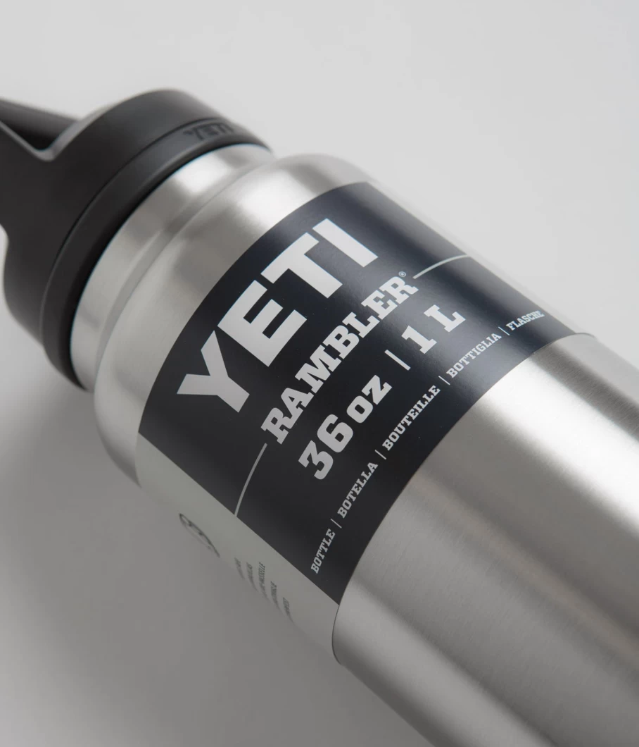Yeti Rambler 36Oz Chug Cap Water Bottle for Men - Insulated Stainless Steel Vacuum Flask