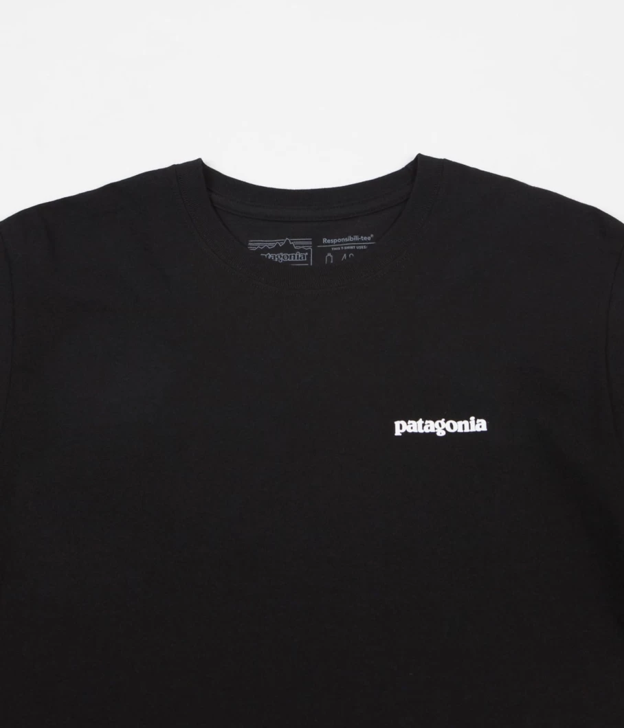 Patagonia Men's P-6 Logo Responsibili-Tee Long Sleeve Organic Cotton T-Shirt – Sustainable Eco-Friendly Apparel