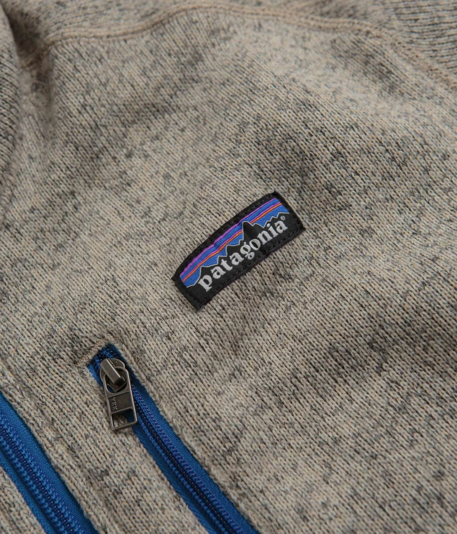 Patagonia Men's Better Sweater 1/4 Zip Fleece Pullover - Lightweight, Sustainable Recycled Material