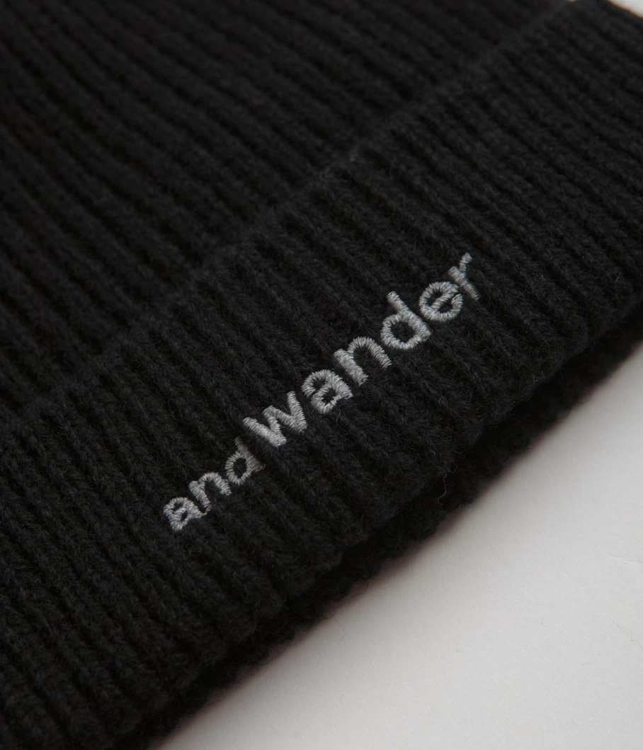 and wander Shetland Wool Beanie - Premium Handmade Knit Hat for Men and Women