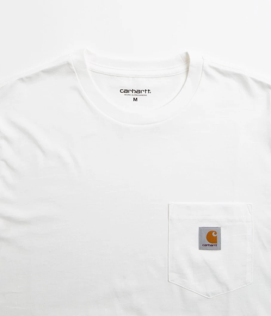 Carhartt Men's Pocket T-Shirt - Durable Cotton Short Sleeve Tee for Work & Casual Wear