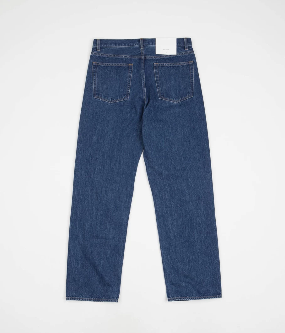 Norse Projects Men's Relaxed Fit Jeans – Premium Denim Trousers for Comfort & Style