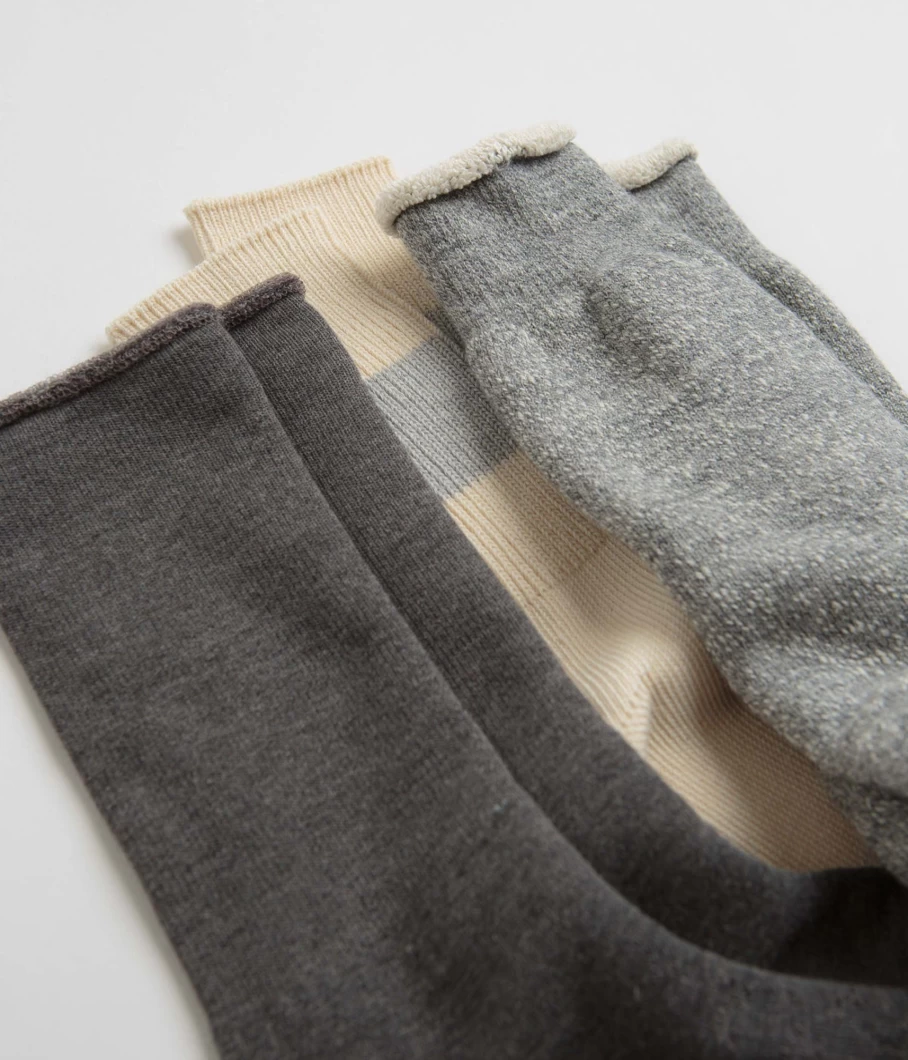 RoToTo Men's Trio Pack Premium Athletic Socks - 3 Pairs Comfort & Durability