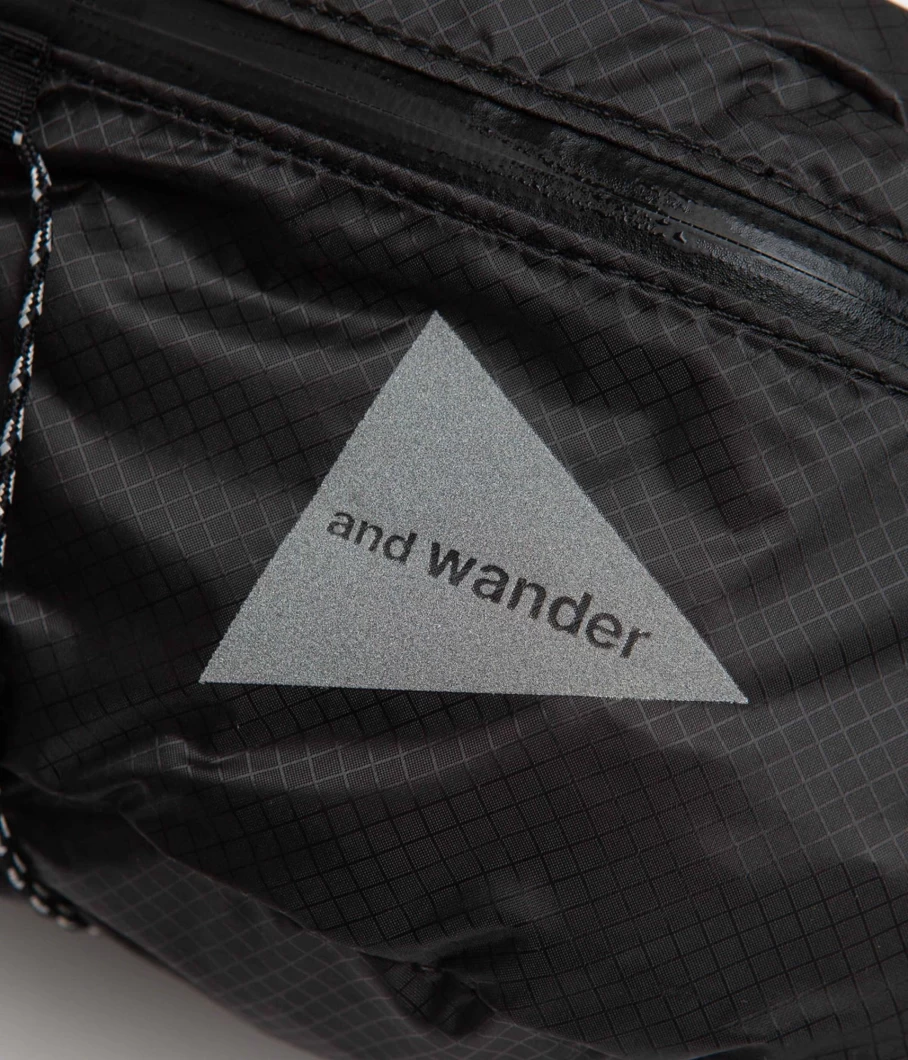 And Wander Men's Sil Waist Bag - Lightweight Outdoor Hip Pack for Hiking & Travel
