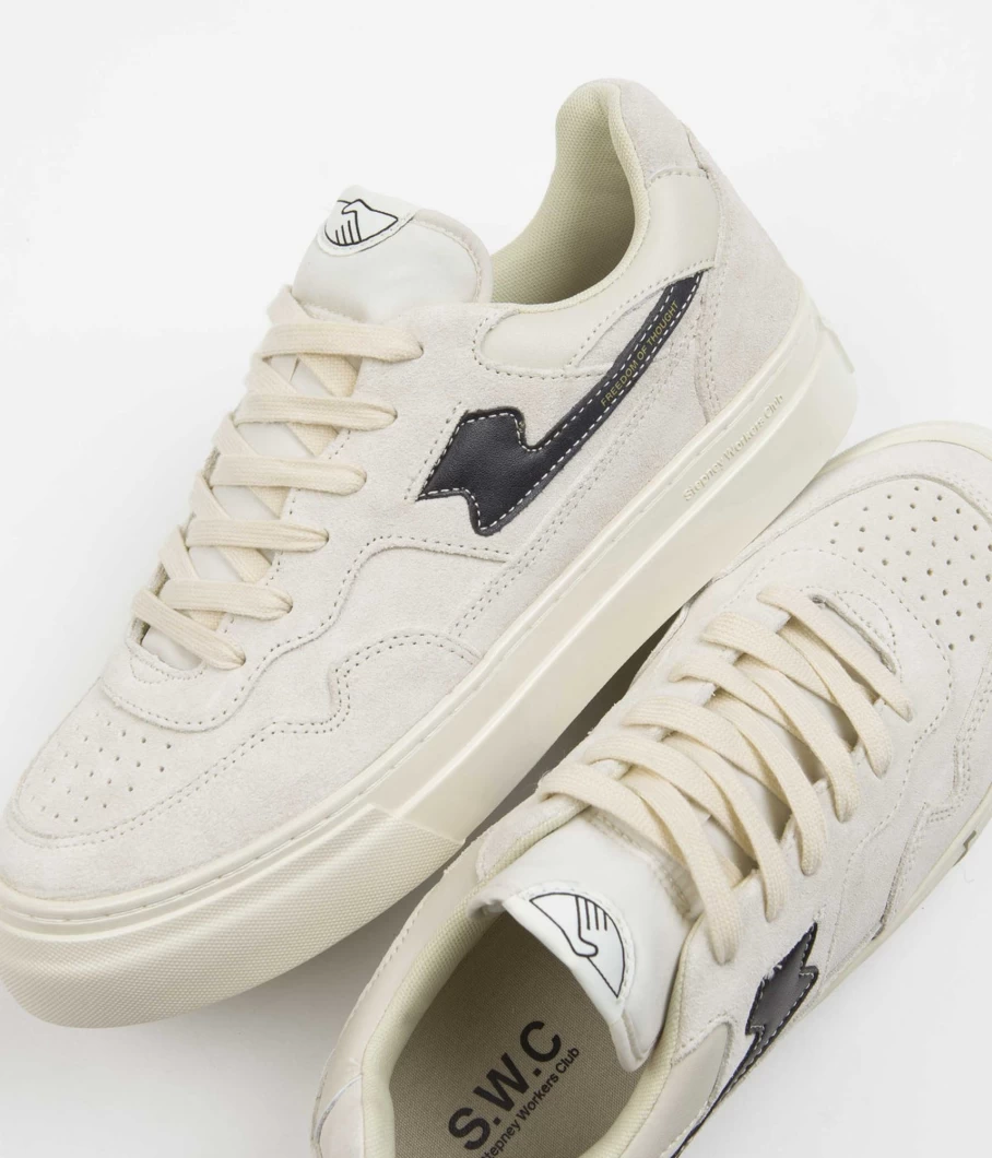Stepney Workers Club Men's Pearl S-Strike Suede Sneakers